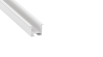 Lumines profile type inFLEXA lacquered white, 4,15 m